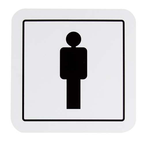 GENTS SYMBOL SIGN