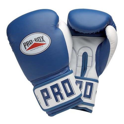 PRO-BOX CLUB ESSENTIALS TRAINING GLOVES - BLUE (8oz)