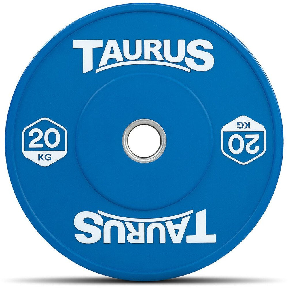 RUBBER BUMPER PLATE - BLUE (20kg)