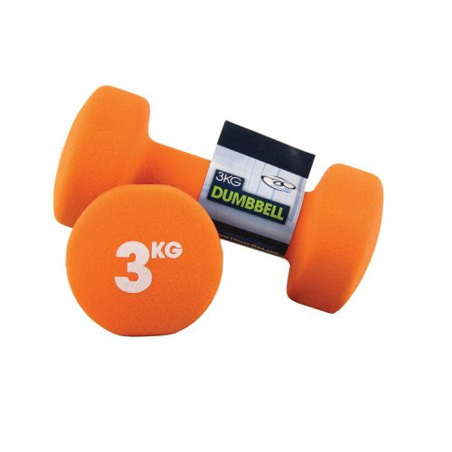 MAD NEOPRENE DUMBBELLS - ORANGE (3kg)