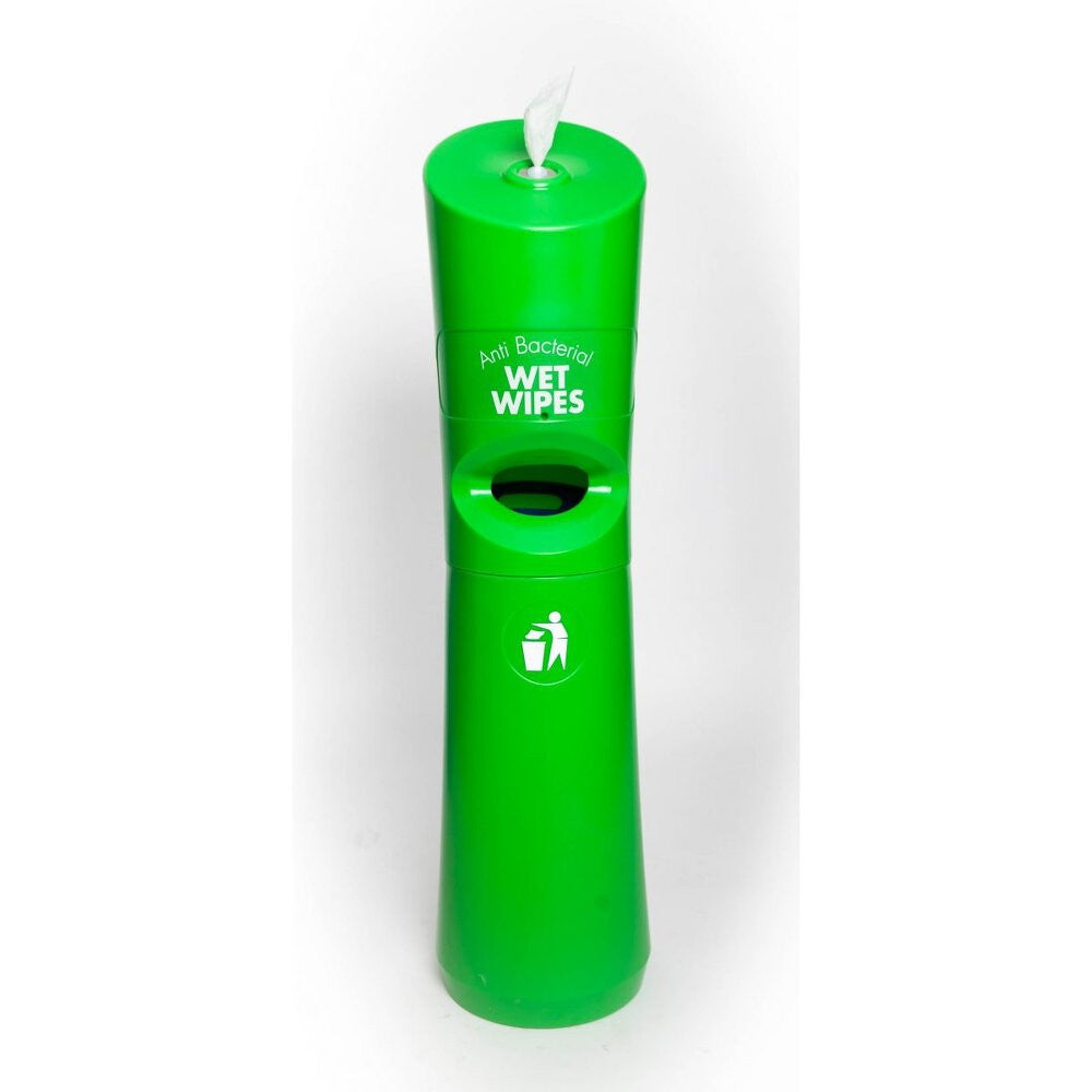 ADDGARDS WET WIPE DISPENSER STATION - GREEN