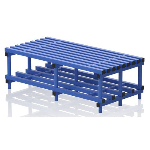 VENDIPLAS SPORTS & LEISURE BENCH - BLUE 1.5m DOUBLE