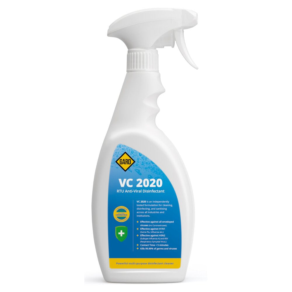 GARD VC 2020 ANTI-VIRAL DISINFECTANT - RTU ODOURLESS (750ml)