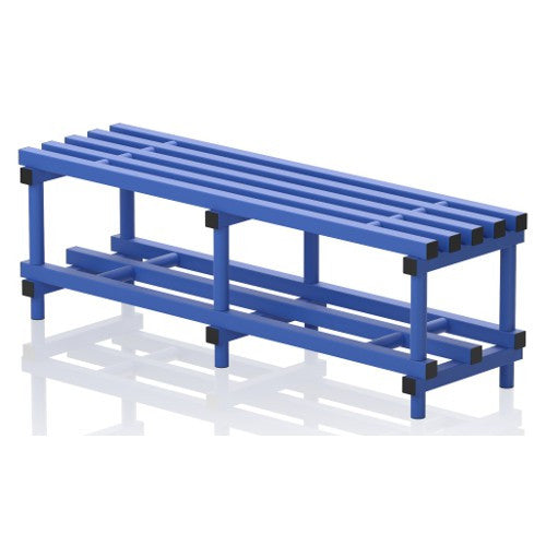 VENDIPLAS SPORTS & LEISURE BENCH - BLUE 2.0m SINGLE 450