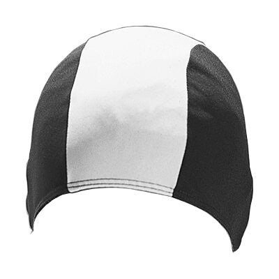 POLYESTER SWIM CAPS - STRIPED