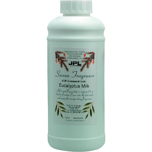 SAUNA/STEAM ROOM MILK - EUCALYPTUS (1 LITRE)