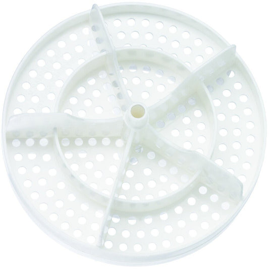 MALMSTEN GOLD LANE DISC - WHITE (150mm Ø)