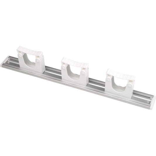 WALL MOUNTED HANDLE/POLE STORAGE BRACKET - WIDE (3)