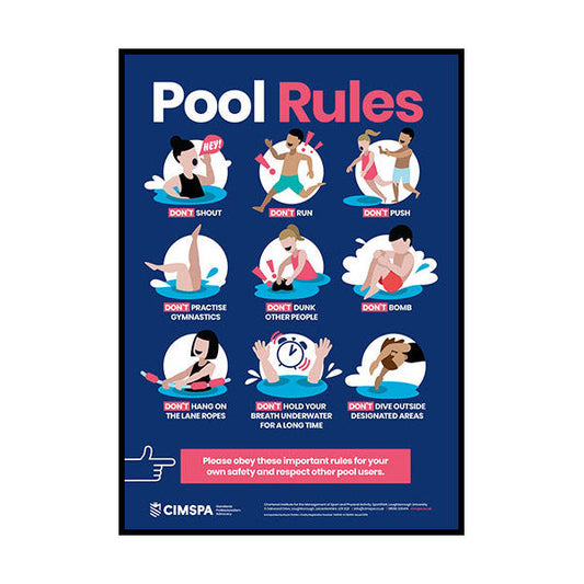 CIMSPA POOL RULES POSTER
