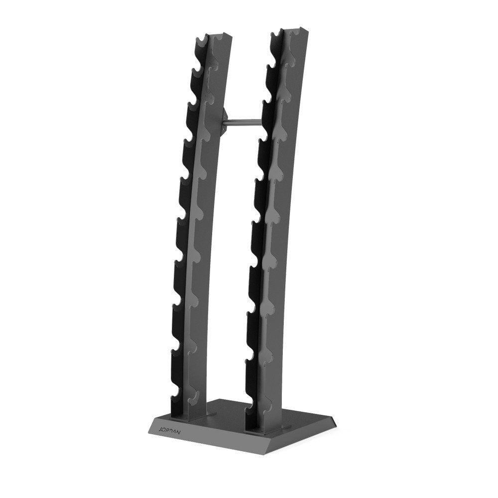 JORDAN S-SERIES VERTICAL DUMBBELL RACK (HOLDS 10 pairs / 2.5kg-25kg)