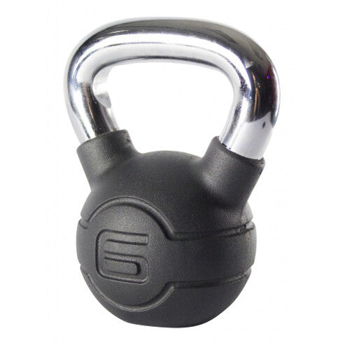 KETTLEBELL - CHROME/RUBBER (6kg)
