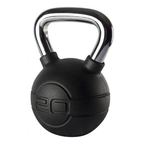 KETTLEBELL - CHROME/RUBBER (20kg)
