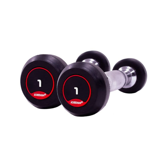 JORDAN CLASSIC RUBBER DUMBBELLS