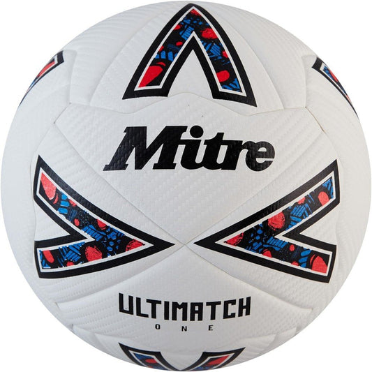 MITRE ULTIMATCH ONE FOOTBALL - WHITE (Size 4)