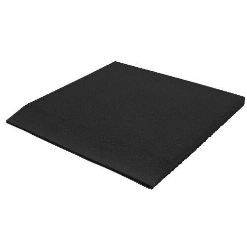 JORDAN ACTIV RUBBER FLOORING RAMP EDGE - BLACK (15mm)