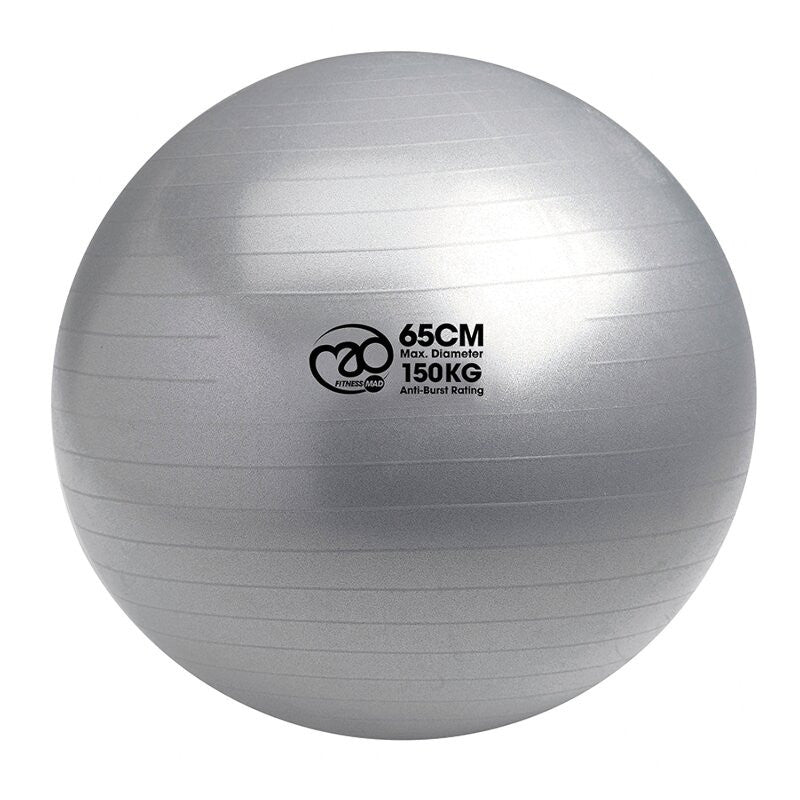 MAD 150kg ANTI-BURST SWISS BALL (65cm) & PUMP
