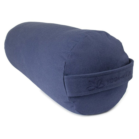 YOGA-MAD BUCKWHEAT YOGA BOLSTER - BLUE