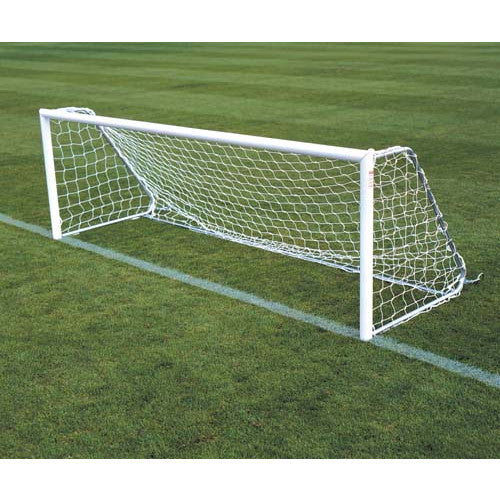 FIVE-A-SIDE ALUMINIUM FOOTBALL GOAL POSTS - FIXED (4.8m)
