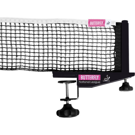 BUTTERFLY NATIONAL LEAGUE TABLE TENNIS NET & POST SET