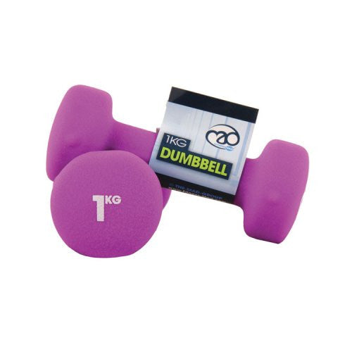 MAD NEOPRENE DUMBBELLS - PURPLE (1kg)