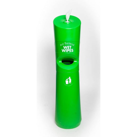 ADDGARDS WET WIPE DISPENSER STATION - GREEN