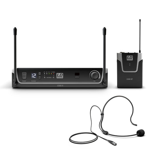 UHF WIRELESS HEADSET MICROPHONE SYSTEM U308 BPH