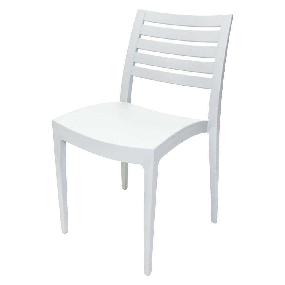 FRESCO SIDE CHAIR - WHITE
