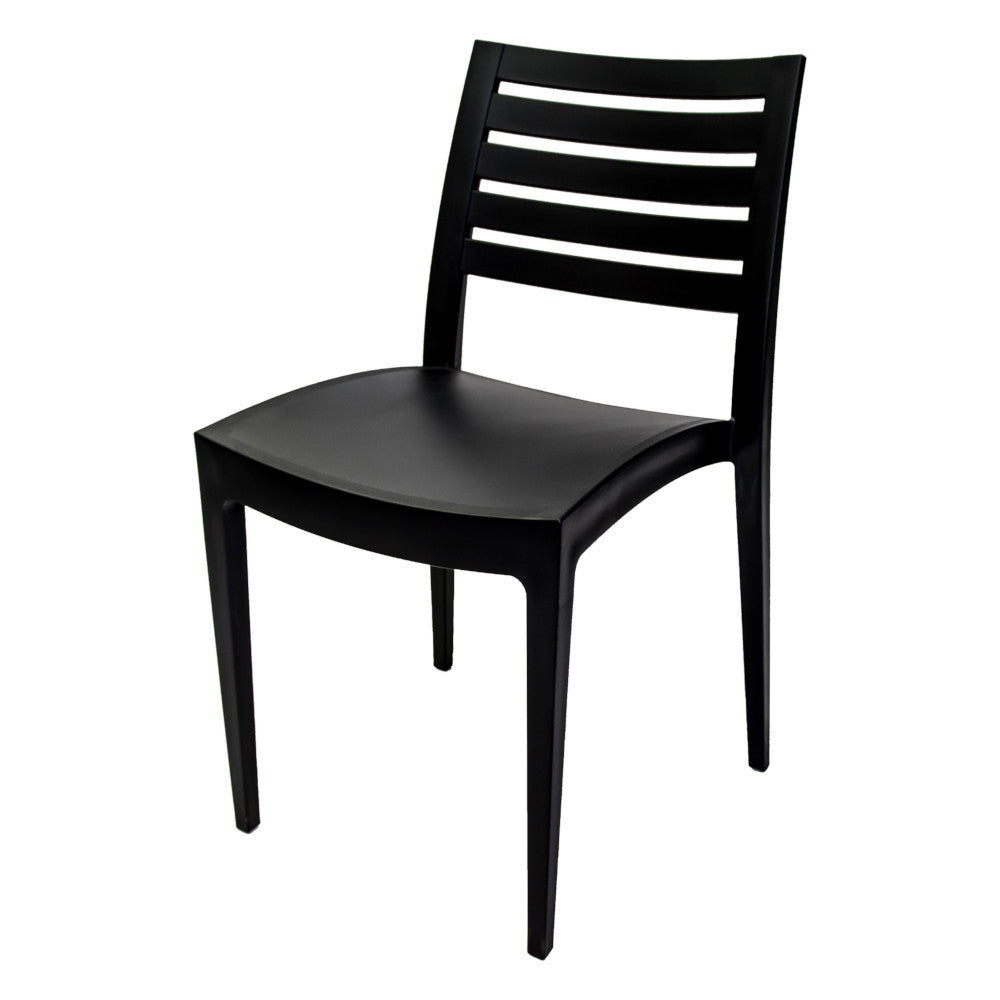 FRESCO SIDE CHAIR - ANTHRACITE