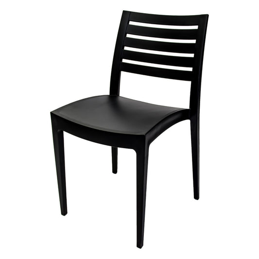 FRESCO SIDE CHAIR - ANTHRACITE
