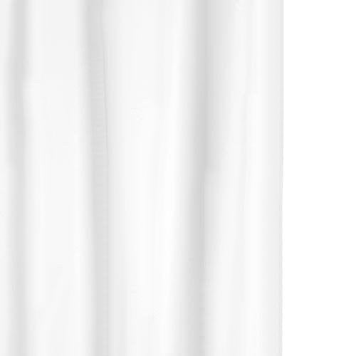 HEAVY DUTY SHOWER/CUBICLE CURTAIN - WHITE (W:180cm x D:180cm)