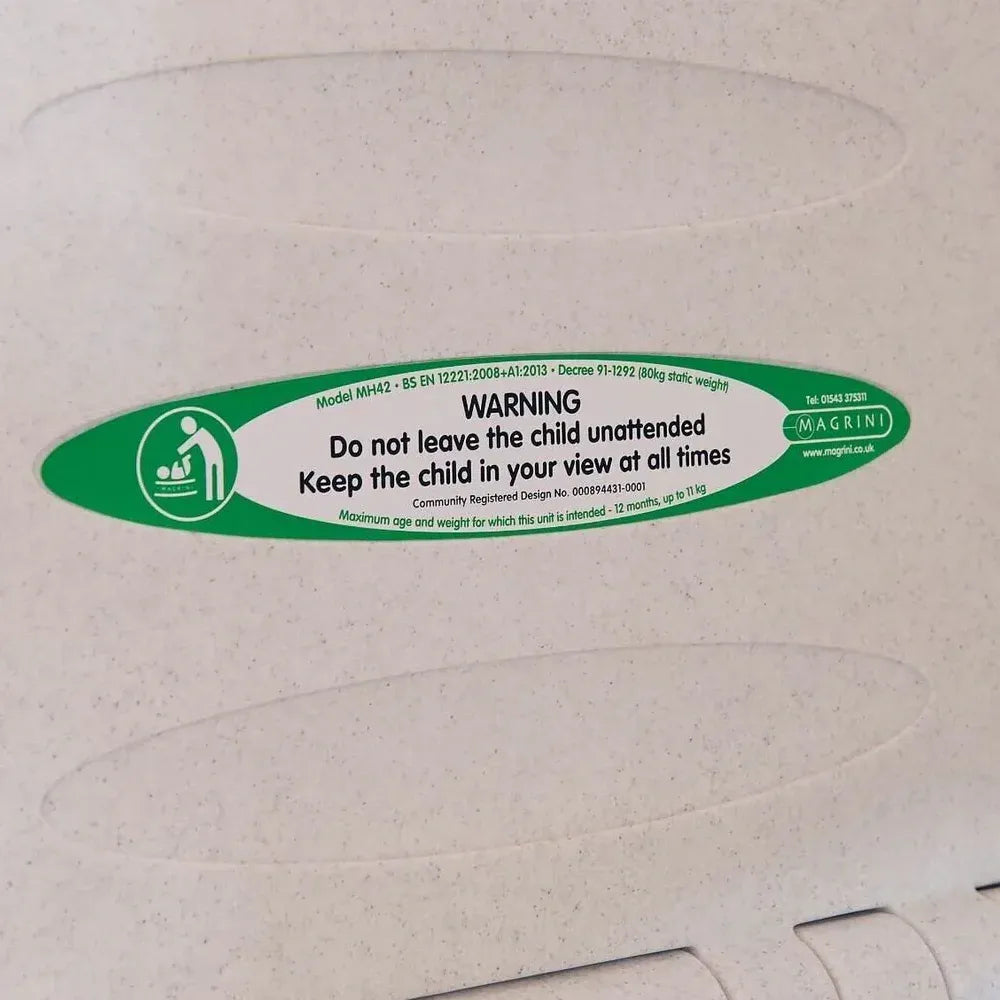 MAGRINI INSIDE LABEL FOR HORIZONTAL BABY CHANGING UNIT