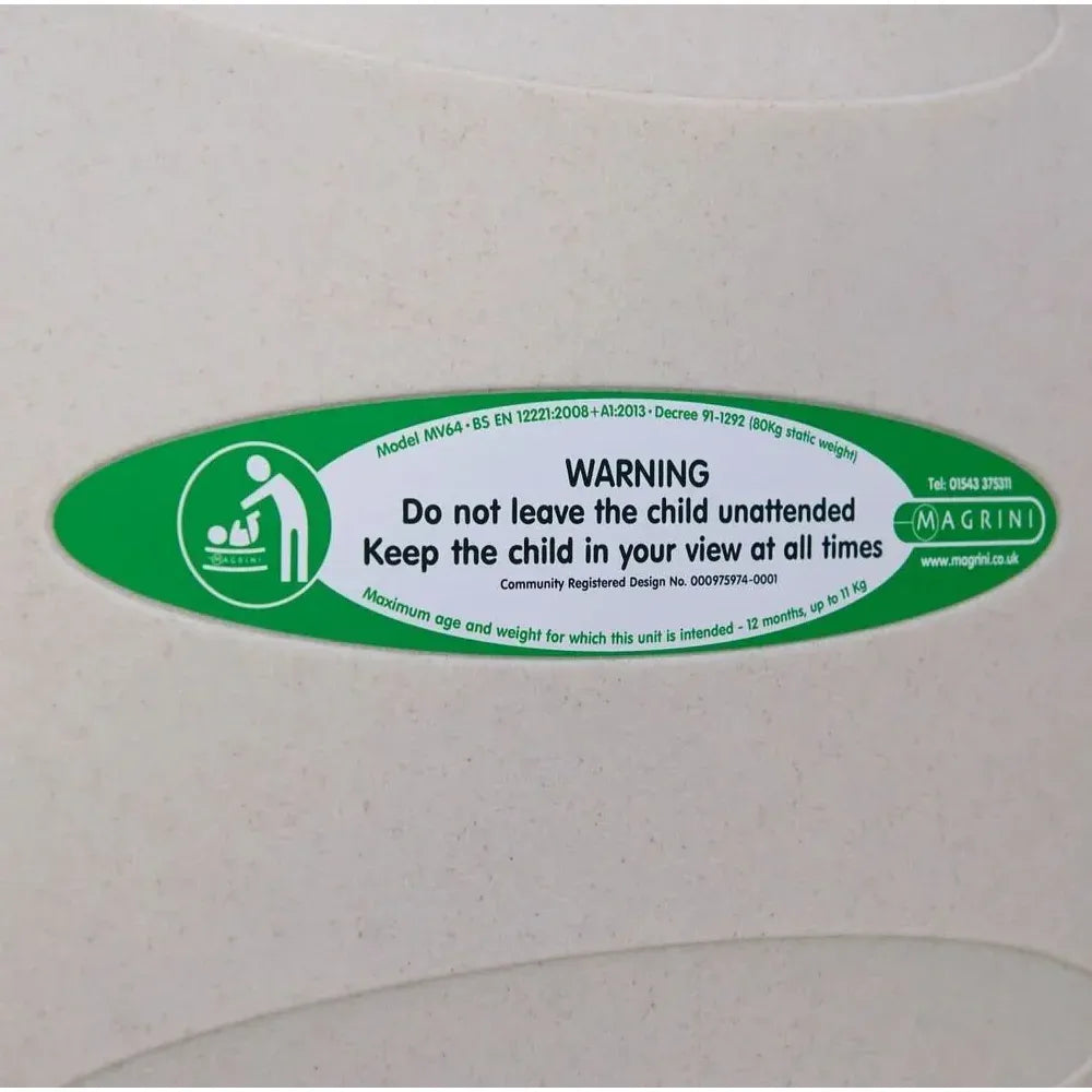 MAGRINI INSIDE LABEL FOR VERTICAL BABY CHANGING UNIT