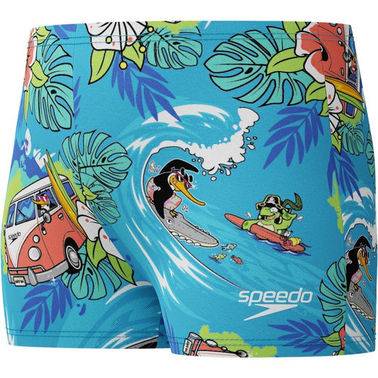SPEEDO INFANT LTS PRINTED AQUASHORTS - BLUE