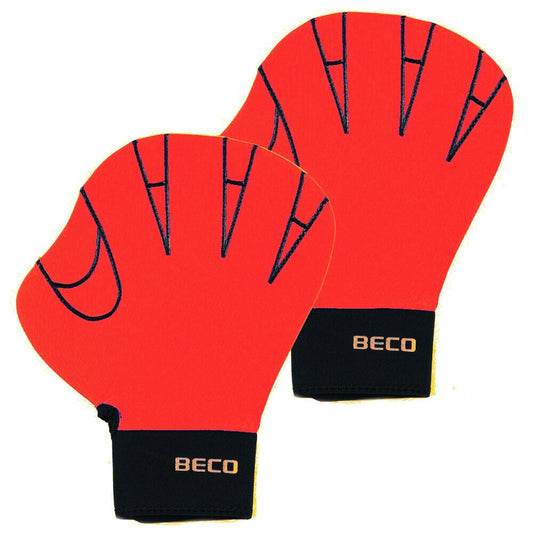 BECO AQUA GLOVES - RED (MEDIUM)